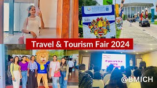 Colombo International Travel and Tourism fair 2024 💌 සංචාරක උදාව BMICH  vlog viral [upl. by Yellah]