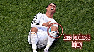 Cristiano Ronaldo 2014 Injury whatsapp Status 🥺 • CR7 Career changed Knee tendinosis injury [upl. by Ehcadroj]