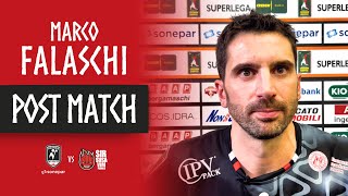 Le parole di Marco Falaschi dopo il match con Perugia [upl. by Brandwein]