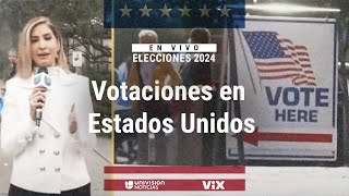 ELECCIONES 2024 Votaciones en Estados Unidos en vivo [upl. by Naujad]