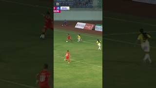 Saff womens championship 2024 nepal vs bhutan football shorts shortvideo [upl. by Devan]