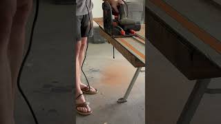 Track Saw Straight Edge shorts short shortvideo wood diy woodworking [upl. by Nuj936]