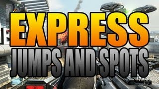 BO2 Jumps and Spots  Express Black Ops 2 [upl. by Heather]