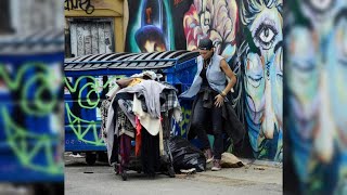 Exmodel Loni Willison seen dumpsterdiving amid addiction battle [upl. by Aihgn]