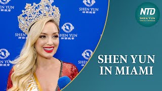 Shen Yun’s Performance in Miami Surprises Miss Global USA 2024  NTD Shen Yun Report 2024 [upl. by Dyann]