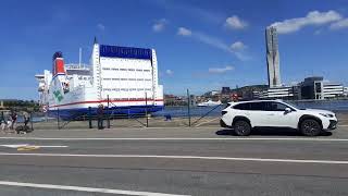 Gøteborg stenaline Turen går til Danmark 🇩🇰🇸🇪🛳 [upl. by Nosnehpets706]