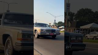 Cadillac Brougham calssic Car Drive By Engine Sound Woodward Dream Cruise 2024 [upl. by Jaylene734]