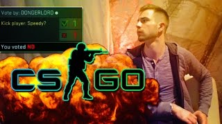 CSGO  YOU CANT KICK ME Counter Strike Funny Moments [upl. by Neema]