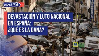 Devastación y luto nacional en España ¿Qué es la Dana noticias [upl. by Ahael]