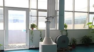 SMARAAD SH series 1KW 50KW vertical wind turbine Chinese factory supplier custom power [upl. by Kimmy]