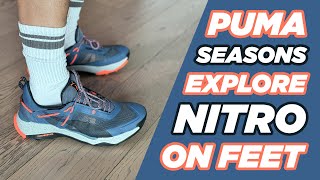 Puma Seasons Explore Nitro on Feet [upl. by Sid591]