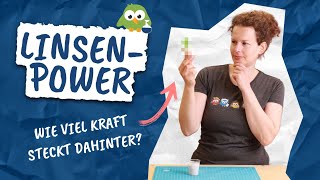 Linsenpower  Forscherwerkstatt — Experimente für Kinder [upl. by Lalita]