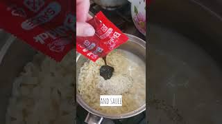 How to cook carbonara buldak ramen cooking buldakramen buldak buldakcarbonara howtocook ramen [upl. by Adnocahs239]