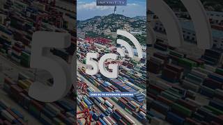 The world’s largest automated container terminal  Shanghai Yangshan 5g china [upl. by Airtina]