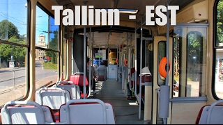 TALLINN  Tatra KT4SU auf der Linie 2 2013 [upl. by Twitt195]