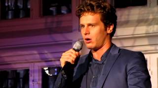 Jonathan Groff Singing quotMoving Too Fastquot from The Last 5 Years Live at The Cabaret [upl. by Eyllib436]