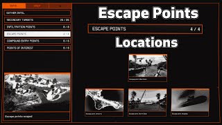 GTA Online Cayo Perico Heist 2024 All Escape Points Locations [upl. by Hsatan497]