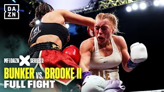 AND THE NEW  AJ Bunker vs Elle Brooke 2 Full Fight [upl. by Rhodia25]