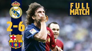 FULL MATCH Real Madrid 2  6 Barça 2009 THE LEGENDARY 26 IN ELCLÁSICO [upl. by Colson]