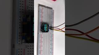 Raspberry Pi amp 096 inch OLED display All In One RaspberryPi Python SSD1306 OLED I2C GPIO [upl. by Annehs]