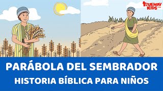 Parábola del sembrador  Historia bíblica para niños [upl. by Eatnod]