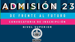 ✅CONVOCATORIA OFICIAL DE INSCRIPCIÓN A LICENCIATURAS  ADMISIÓN BUAP 2023  TORETO1309 [upl. by Comethuauc494]