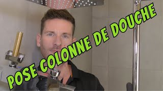 Comment poser une colonne de douche [upl. by Isewk]