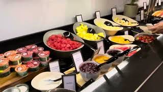 Hilton canary wharf London included breakfast buffet [upl. by Balough]