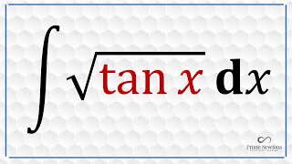 integral of sqrt of tanx [upl. by Euqitsym]