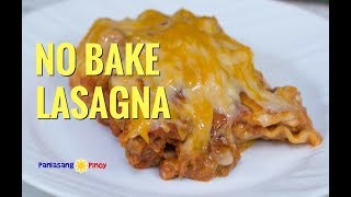 No Bake Lasagna Pinoy Style [upl. by Kym671]