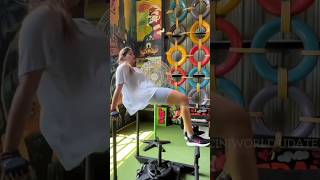 Shivani Narayanan Gym Workout shivani gym workout reels shorts [upl. by Enirrok996]