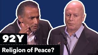 Christopher Hitchens and Tariq Ramadan Debate Is Islam a Religion of Peace [upl. by Eyks19]