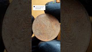 Satisfying Restoration Rusty Indian Coin 🇮🇳 iconiccoins satisfying asmr [upl. by Eidda]