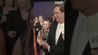 Ayo Edebiri Interrupts Ebon MossBachrach as hes Talking About Fantastic 4 at The Emmys [upl. by Anaitit]