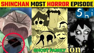 Shinchan banned horror episode in hindi😨 Horror call  KhushalShow shinchan youtube viral [upl. by Dafna]