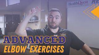 UCL Tear  ADVANCED Elbow Exercises [upl. by Lodmilla181]