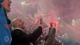 UdineseNapoli  il Gol di Oshimen live dalla curva A STADIO MARADONA [upl. by Fugazy]