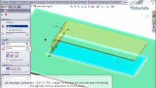 SolidWorks Sheet Metal Jog Tool [upl. by Airbmac901]