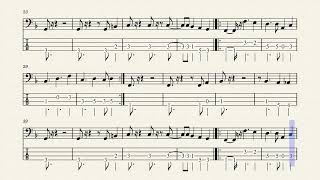 quotHappy Daysquot bass score w tabs – Pratt amp McClain [upl. by Nylahs]