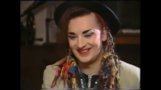 boy george interview [upl. by Ennirak]