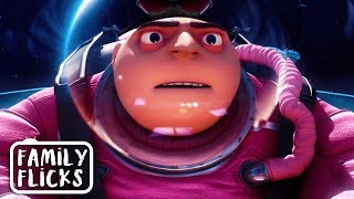 Gru Shrinks The Moon  Despicable Me 2010  Family Flicks [upl. by Idet778]