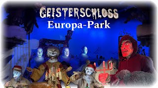 GEISTERSCHLOSS im EuropaPark Old Version 1982 2023  Complete Walktrough Onride Ambient 4K [upl. by Herates26]