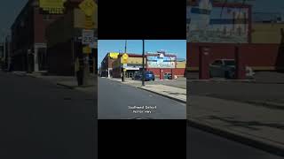 Beautiful Vernor Hwy Southwest Detroit shorts driving city [upl. by Ecyoj]