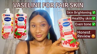 VASELINE BODY LOTION FOR BRIGHTER SKIN Vaseline healthy bright vaseline body lotion for fair skin [upl. by Ardua375]