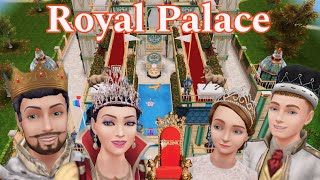 The SimsFreePlay Royal Palace Tour Floor PlansRoyal Castle Simsfreeplay Princess Castle [upl. by Dib]