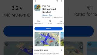 offline game fps fire battleground survival [upl. by Schrader425]