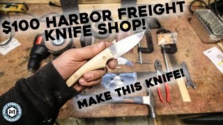 100 Harbor Freight Knife Shop [upl. by Linsk930]