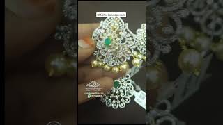 Diamond replica pendant desgins all available kukatpally store to order 9398255253 [upl. by Acsisnarf]