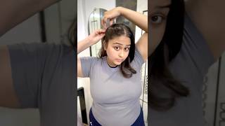 Hairstyle for greasy hair Part 3 hairstyle hairstyletutorial greasyhair shorts [upl. by Edwina]