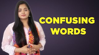 CONFUSING WORDS [upl. by Rabaj]